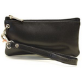 Destiny Leatherette Wristlet Wallet - Midnight Black